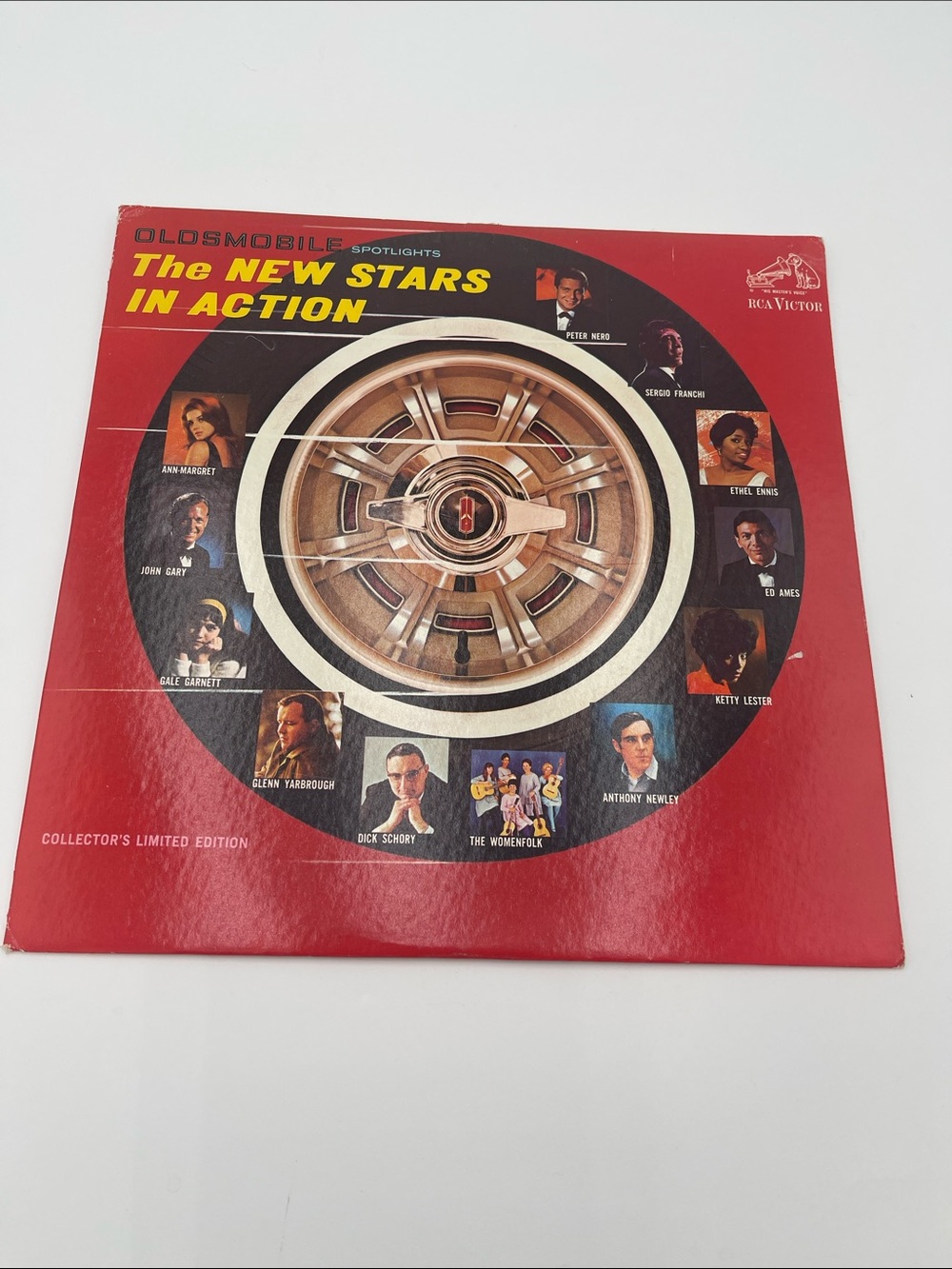 RCA Victor Oldsmobile Spotlights The New Stars In Action Record